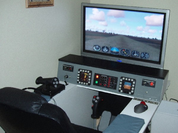 flight sim panel